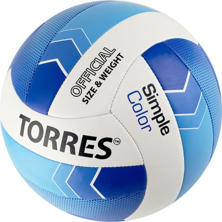 Купить Мяч волейбольный Torres Simple Color любительский р.5 в Владикавказе 